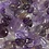 Creativ Company Kristallen kralen, Amethist, d 7-12 mm, gatgrootte 1 mm, paars, 63 stuk/ 1 doos