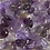 Creativ Company Kristallen kralen, Amethist, d 7-12 mm, gatgrootte 1 mm, paars, 63 stuk/ 1 doos