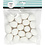 Creativ Company Ei, H: 4 cm, d 2,5 cm, wit, 18 stuk/ 1 doos