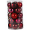 Creativ Company Kerstballen, d 6 cm, rode harmonie, 20 stuk/ 1 doos