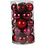 Creativ Company Kerstballen, d 6 cm, rode harmonie, 20 stuk/ 1 doos