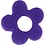 Creativ Company Klei Kralen, d 5-6 mm, gatgrootte 2 mm, paars, 145 stuk/ 1 doos