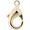 Creativ Company Karabijnhaken, L: 10,1 mm, verguld, 5 stuk/ 1 doos