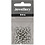 Creativ Company Metalen hoes, d 5 mm, verzilverd, 50 stuk/ 1 doos