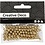 Waskralen, d 5 mm, gatgrootte 0,7 mm, goud, 100 stuk/ 1 doos