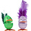 Creativ Company Eieren, H: 4,5+6 cm, d 3+4 cm, pastelkleuren, 180 stuk/ 1 doos