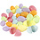 Creativ Company Eieren, H: 4,5+6 cm, d 3+4 cm, pastelkleuren, 180 stuk/ 1 doos