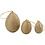 Creativ Company Eieren, H: 3+4+5 cm, 6 stuk/ 1 doos