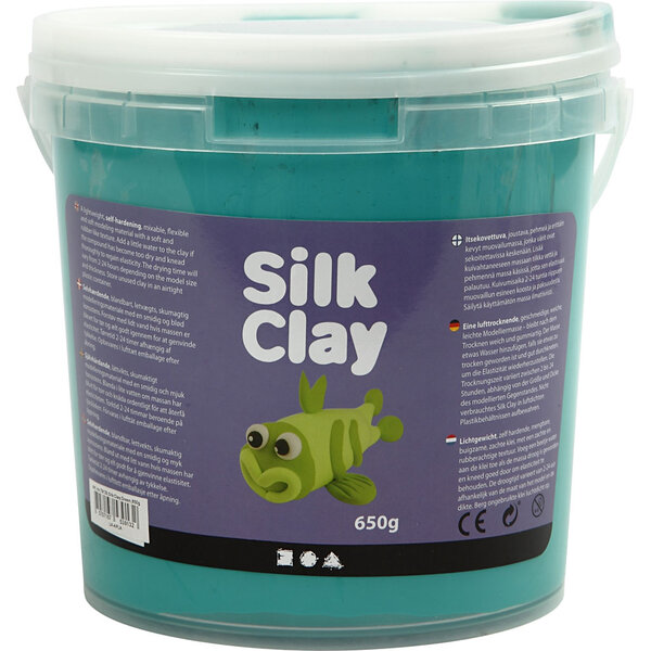 Silk Clay Silk Clay®, groen, 650 gr/ 1 emmer