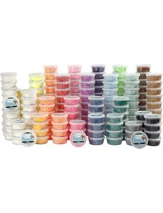 Foam Clay Foam Clay®, diverse kleuren, 21x10 Doosje/ 1 doos