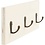 Creativ Company Jassenrek, H: 10 cm, D: 1,2 cm, L: 30 cm, 1 stuk