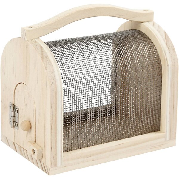 Creativ Company Insectenkooi, H: 10,5 cm, L: 11 cm, B: 7,5 cm, 1 stuk