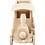 Creativ Company Speelgoed trein met wagon, H: 9,5 cm, L: 21,5 cm, B: 6,5 cm, 1 stuk