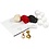 Creativ Company Kerstballen, d 6 cm, 6 stuk/ 1 doos