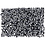 Creativ Company Rocailles, d 1,7 mm, afm 15/0, gatgrootte 0,5-0,8 mm, donkergrijs, 500 gr/ 1 zak