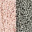 Creativ Company Rocailles, d 1,7 mm, afm 15/0, gatgrootte 0,5-0,8 mm, lichtgrijs, dusty rose, 2x7 gr/ 1 doos