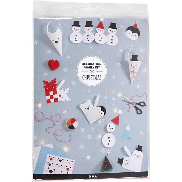 Kerstdecoratie, 1 set