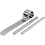 ImpressArt Buiggereedschap en metalen armbanden, L: 15 cm, B: 6-106 mm, aluminium, 1 set
