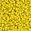 Creativ Company Rocailles, d 3 mm, afm 8/0, gatgrootte 0,6-1,0 mm, geel, 25 gr/ 1 doos