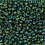 Creativ Company Rocailles, d 3 mm, afm 8/0, gatgrootte 0,6-1,0 mm, groen glans, 25 gr/ 1 doos