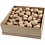Creativ Company Eieren, H: 3-4-5-6 cm, 140 stuk/ 1 doos