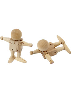 Creativ Company Elastiek figuur, H: 8 cm, 5 stuk/ 1 doos