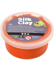 Silk Clay Silk Clay®, oranje, 40 gr/ 1 Doosje