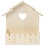 Plank, H: 16,5 cm, D: 5,5 cm, B: 13 cm, 1 stuk