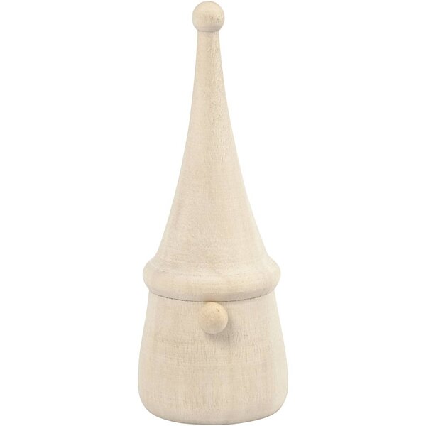 Creativ Company Scandinavische kerstkabouter, H: 8 cm, d 3 cm, 1 stuk
