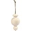 Creativ Company Puntige Kerstbal , H: 7,5 cm, d 4 cm, 1 stuk