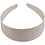 Creativ Company Plastic haarband, B: 40 mm, wit, 1 stuk