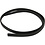Creativ Company Band van Imitatie Leer, B: 10 mm, dikte 3 mm, zwart, 1 m/ 1 doos