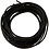 Creativ Company Leerkoord, dikte 2 mm, zwart, 4 m/ 1 rol