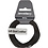 Creativ Company Leerkoord, dikte 2 mm, zwart, 4 m/ 1 rol