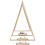 Creativ Company Kerstbomen, H: 40+50+60 cm, B: 22,5+29+35 cm, 3 stuk/ 1 doos