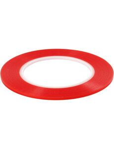 Creativ Company Dubbelzijdig klevend power tape, B: 3 mm, 25 m/ 1 rol
