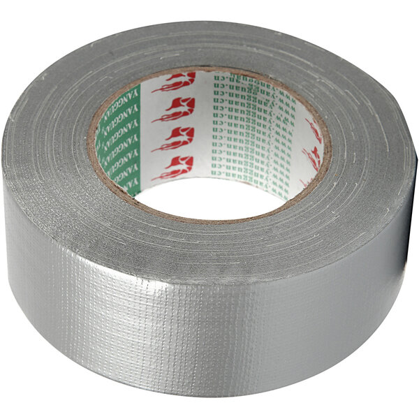 Creativ Company Canvas tape, B: 50 mm, zilver, 50 m/ 1 rol