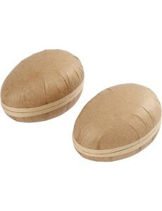  Tweedelig Ei , L: 12 cm, 16 stuk/ 1 doos