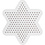 Creativ Company Onderplaat, kleine ster, d 10 cm, medium, 10 stuk/ 1 doos