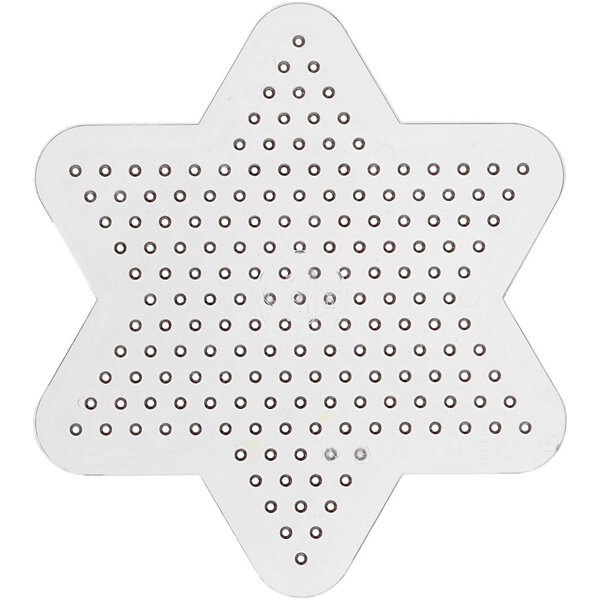 Creativ Company Onderplaat, kleine ster, d 10 cm, medium, 10 stuk/ 1 doos