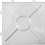 NABBI Onderplaat, groot vierkant, afm 15x15 cm, medium, helder, 2 stuk/ 1 doos