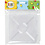 NABBI Onderplaat, groot vierkant, afm 15x15 cm, medium, helder, 2 stuk/ 1 doos
