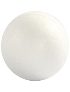 Creativ Company Ballen, d 3 cm, wit, 10 stuk/ 1 doos