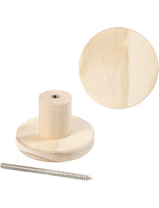 Creativ Company Kapstok, rond, D: 4,5 cm, d 7 cm, 1 stuk