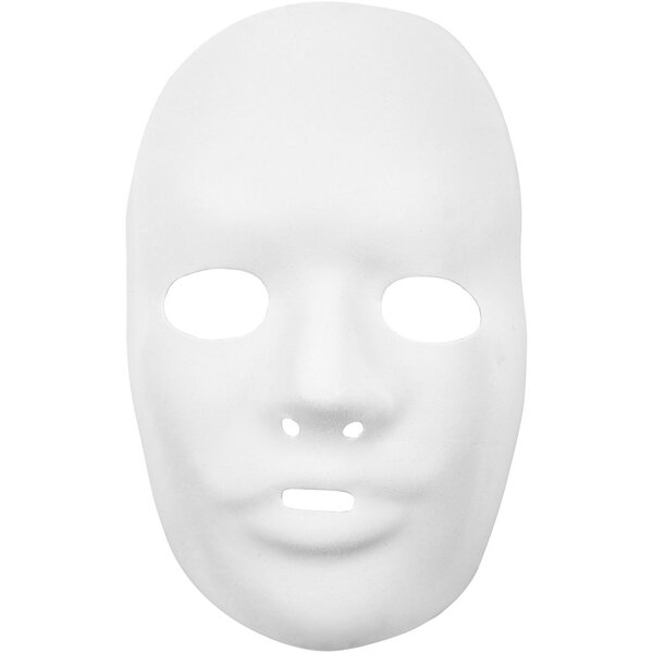 Creativ Company Masker, H: 24 cm, B: 15,5 cm, 1 stuk