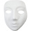 Creativ Company Masker, H: 17,5 cm, B: 14 cm, wit, 1 stuk