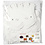 Creativ Company Fantasiemaskers - Inclusief elastiek, H: 15-20 cm, 230 gr, wit, 100 div/ 1 doos