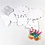 Creativ Company Fantasiemaskers - Inclusief elastiek, H: 15-20 cm, 230 gr, wit, 100 div/ 1 doos
