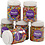 Creativ Company Plastic Kralenmix, afm 7-10 mm, gatgrootte 2-4 mm, diverse kleuren, 6x700 ml/ 1 doos