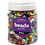 Creativ Company Pony kralen, d 10 mm, gatgrootte 4,5 mm, diverse kleuren, 430 gr, 700 ml/ 1 Doosje
